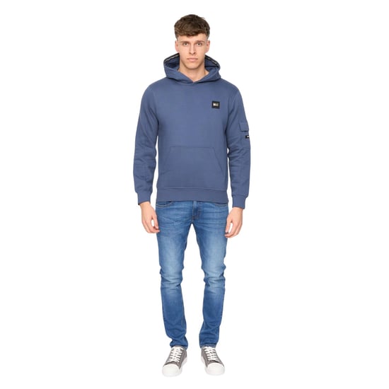 Duck and Cover - "Wrentham" Kapuzenpullover für Herren (Jeansblau) - Image 4