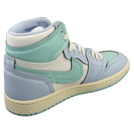 Nike - "Air Jordan 1" Sneaker für Damen, Leder, Hoch geschnitten (Hellblau) - Image 3