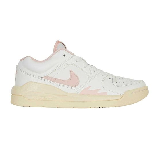 Nike - "Jordan Stadium 90" Sneaker für Damen, Leder (Weiß/Pink) - Image 1