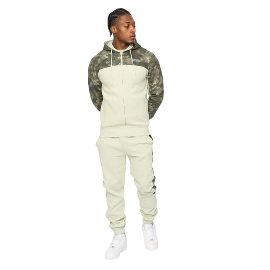 Crosshatch - "Branton" Jogginghosen für Herren (Helles Oliv) - Image 4