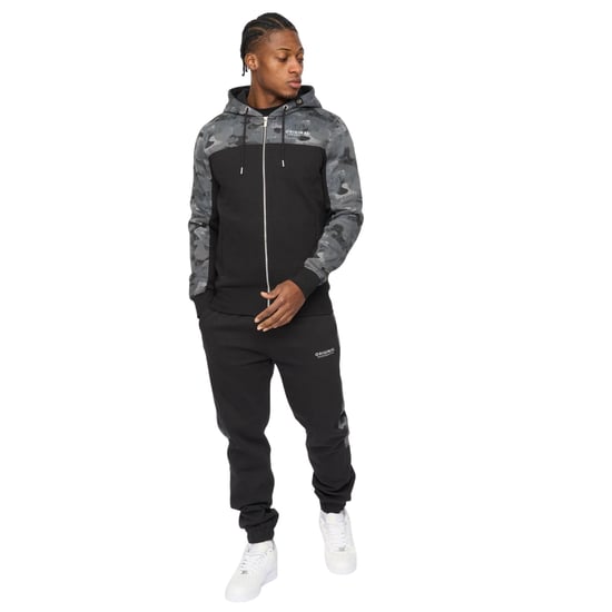 Crosshatch - "Branton" Jogginghosen für Herren (Schwarz) - Image 4