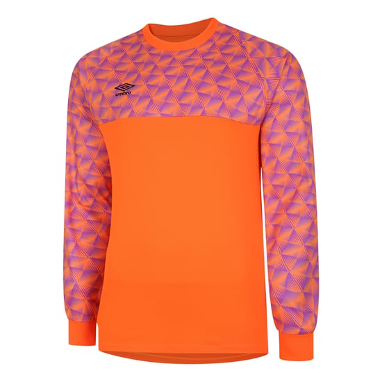 Umbro - "Flux" Torwarttrikot für Kinder Langärmlig (Leuchtend Orange/Purpur Kaktus) - Image 1
