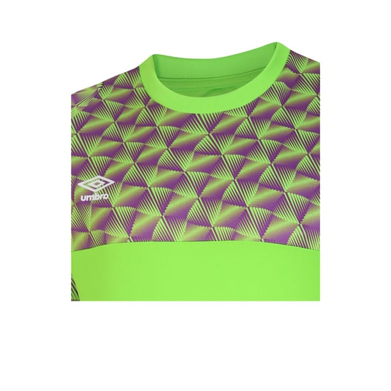 Umbro - "Flux" Torwarttrikot für Kinder Langärmlig (Gecko-Grün/Purpur Kaktus) - Image 3
