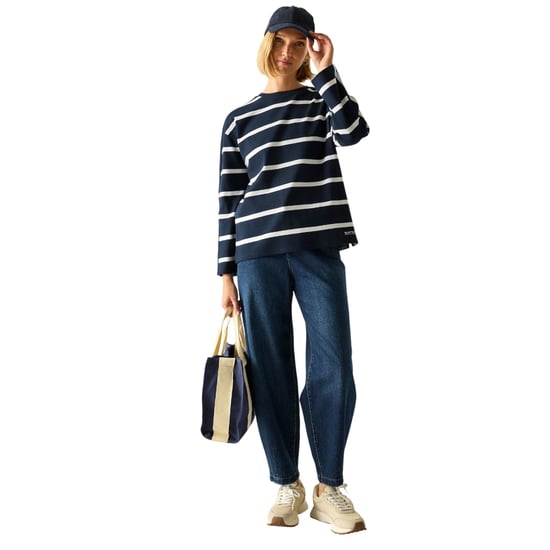 Regatta - "Avira" Sweatshirt für Damen (Marine/Weiß) - Image 4