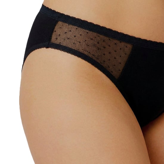 Damen-Menstruationsunterwäsche, Slips mit mittlerem Fluss D0BDP - Image 2