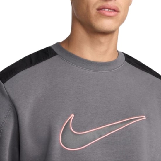 Nike - Sweatshirt für Herren, Logo (Grau) - Image 3