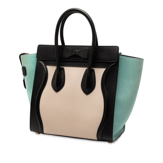 Gebrauchter Micro Tricolor Leder-Tote - Image 2