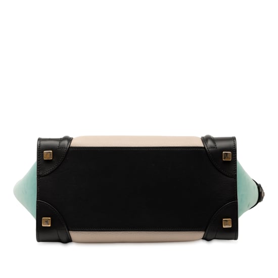 Gebrauchter Micro Tricolor Leder-Tote - Image 3