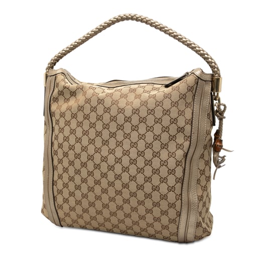 Gebrauchte große GG-Canvas Bella Schultertasche - Image 3