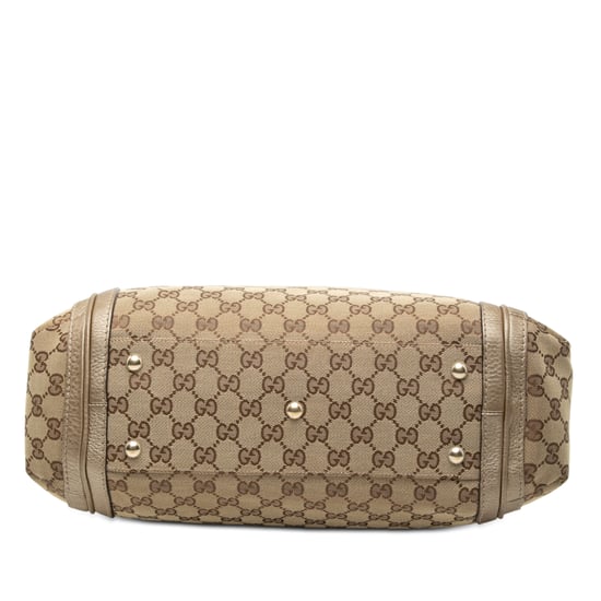 Gebrauchte große GG-Canvas Bella Schultertasche - Image 4