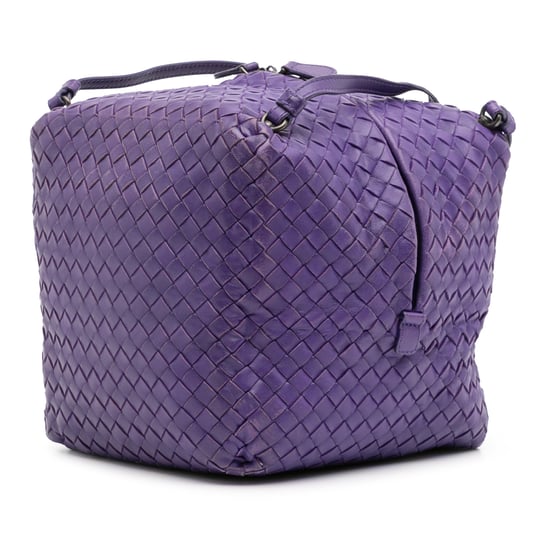 Gebrauchter Nappa Intrecciato Cube Crossbody - Image 2