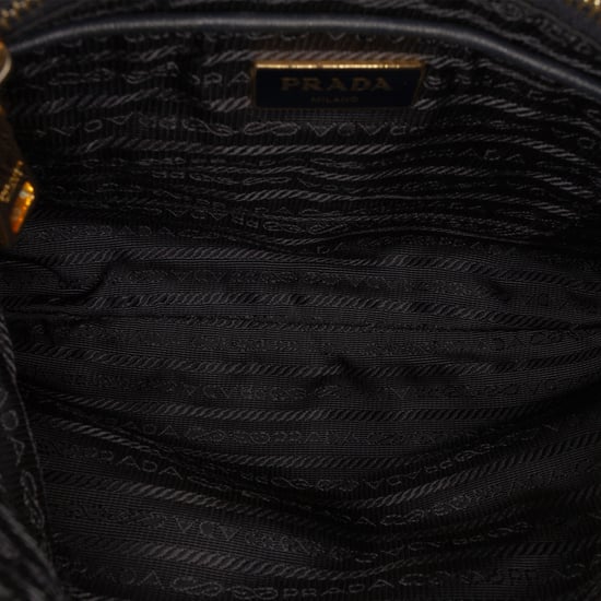 Gebrauchte Saffiano-besetzte Tessuto Zip-Top Crossbody-Tasche - Image 4