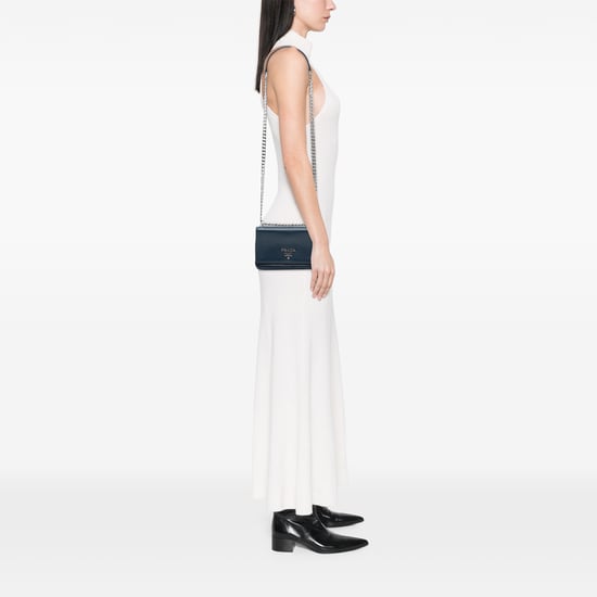 Gebrauchte Saffiano- und Stadtkalb-Ketten-Crossbody-Tasche - Image 6
