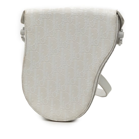 Gebrauchte oblique Kalbsleder Satteltasche Boxy Crossbody - Image 2