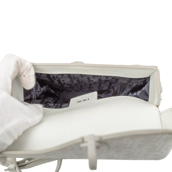 Gebrauchte oblique Kalbsleder Satteltasche Boxy Crossbody - Image 4