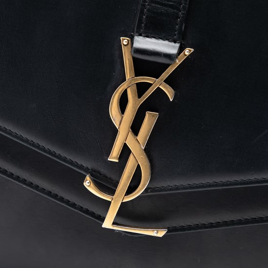 Gebrauchte mittlere Leder Monogramm Sulpice Umhängetasche - Image 6