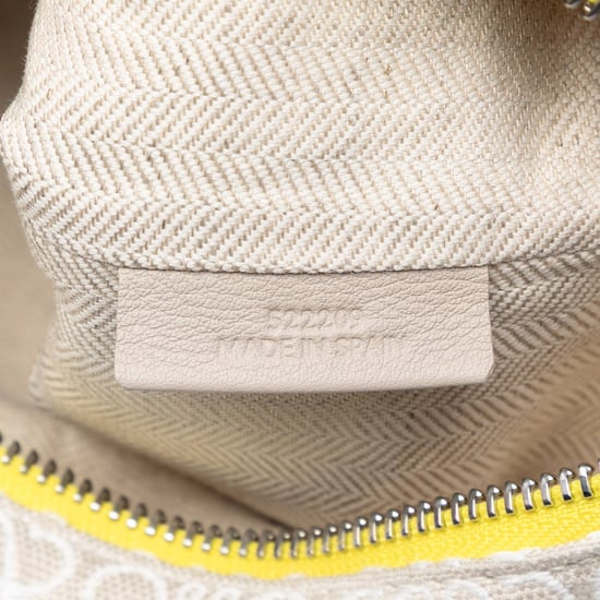 Gebrauchtes Repeat Anagram Jacquard- und Leder-Oblounge - Image 6