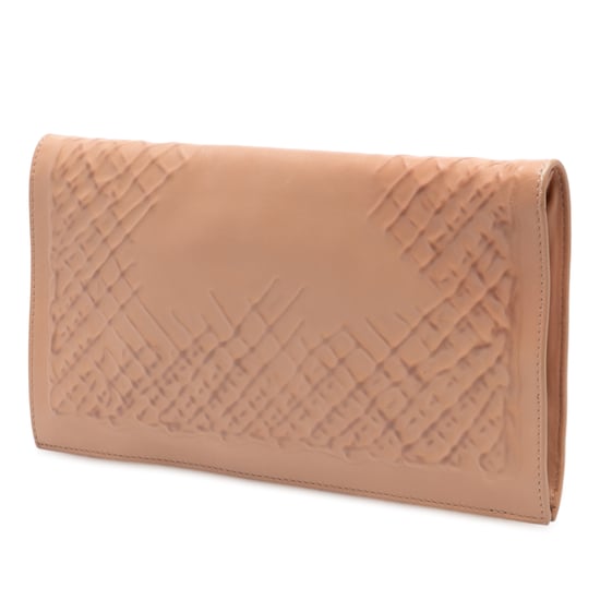 Gebrauchte Nappa-Präge Intrecciato Turnlock Clutch - Image 2