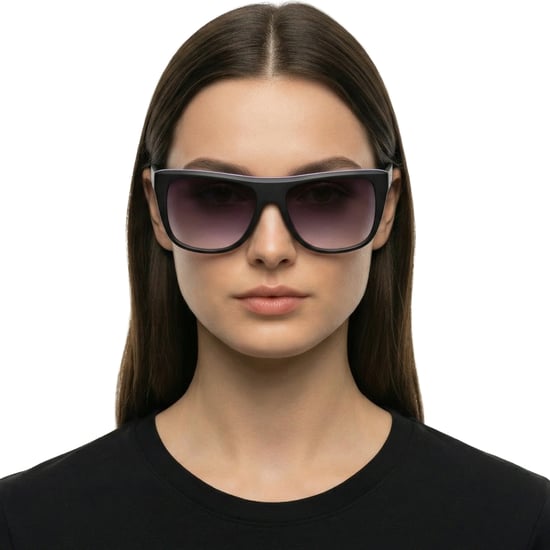 Damen Square Acetat Sonnenbrille DK537S - Image 3