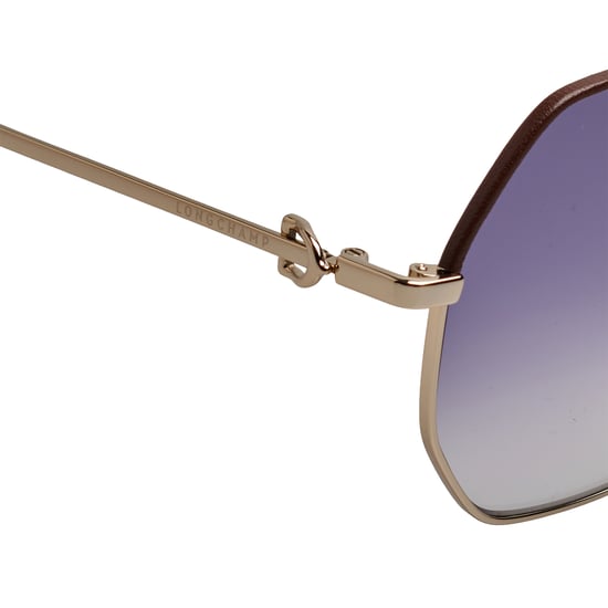Damen Sechseckige Metall-Sonnenbrille LO140SL - Image 4