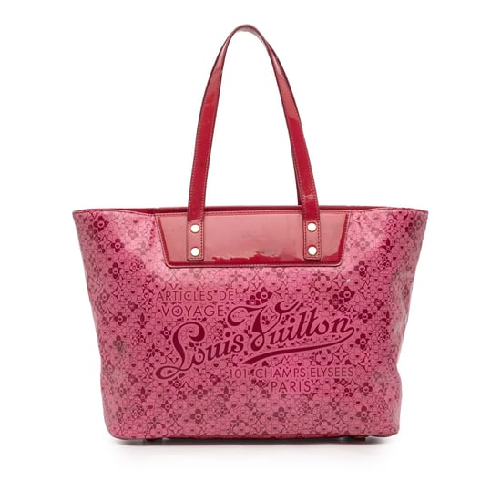 Gebrauchter Takashi Murakami Beschichtete Canvas Cosmic Blossom Tote Pm - Image 1