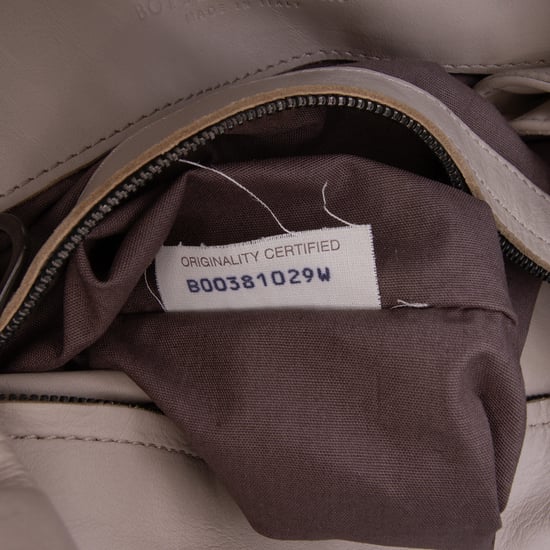 Gebrauchte Leder Intrecciato Seitentasche mit Reißverschluss - Image 6