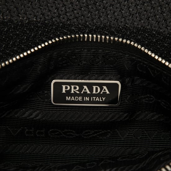 Gebrauchter großer Pailletten-Mesh-Logo-Shopper - Image 5