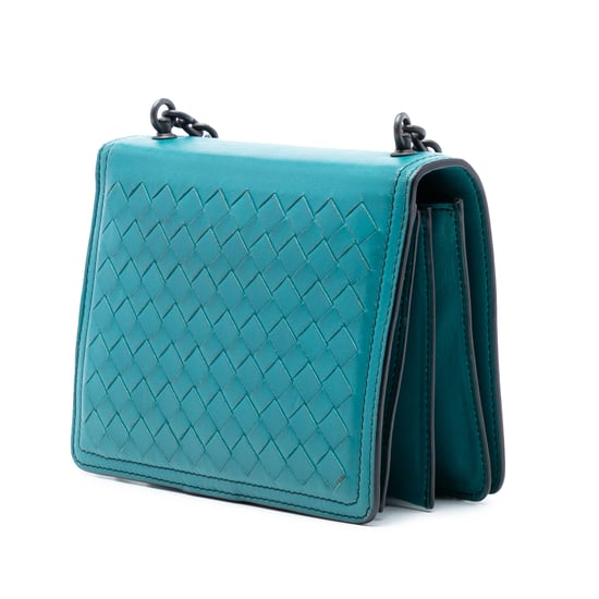 Gebrauchte Mini Nappa Intrecciato Runway Schultertasche - Image 2