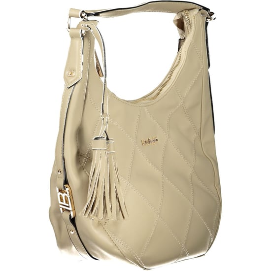 Laura Biagiotti Beige PVC Damenhandtasche - Image 3