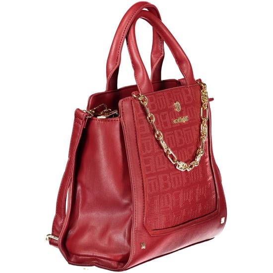 Laura Biagiotti Rote PVC Damenhandtasche - Image 3