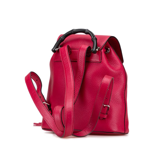Gebrauchter Leder-Bamboo Tagesrucksack - Image 2