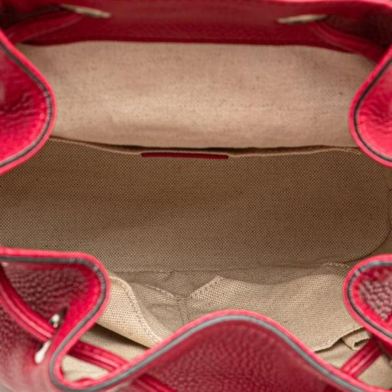 Gebrauchter Leder-Bamboo Tagesrucksack - Image 4