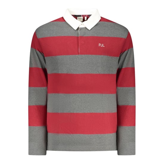 Pepe Jeans Rosso Baumwoll-Herren-Polohemd - Image 1