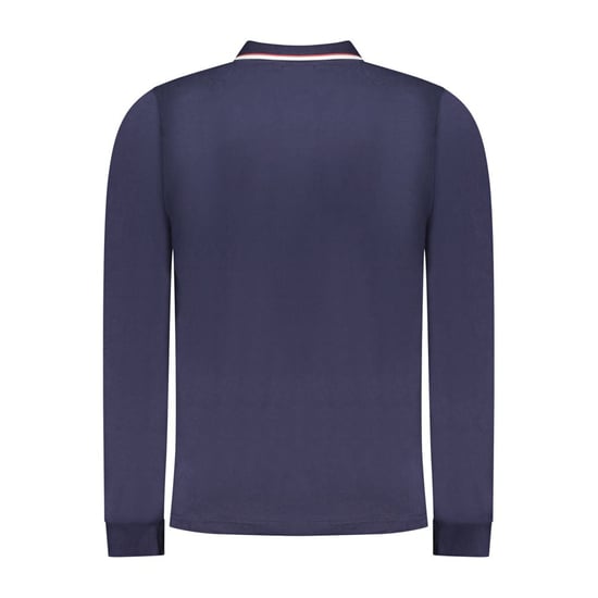 Norwegen 1963 Blau Baumwolle Herren Poloshirt - Image 2