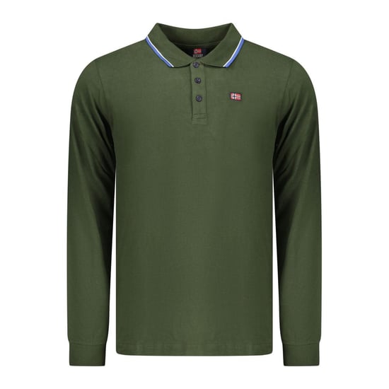 Norwegen 1963 Verde Baumwolle Herren Polo - Image 1