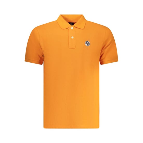 North Sails Arancione Baumwolle Herren Polo - Image 1