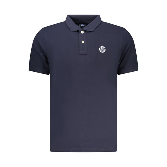 North Sails Blaues Baumwoll-Herren-Polo-Shirt - Image 1