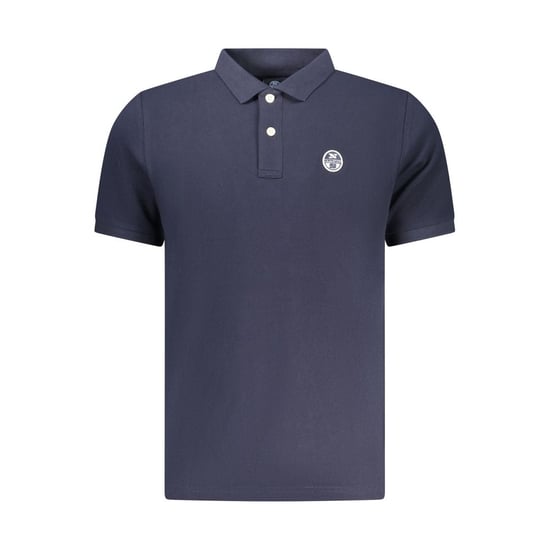 North Sails Blaues Baumwoll-Herren-Polo-Shirt - Image 3