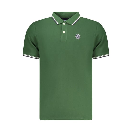 North Sails Verde Baumwoll Herren-Polo - Image 1