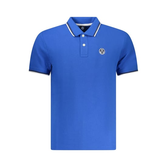 North Sails Blaues Baumwolle Herren Poloshirt - Image 1