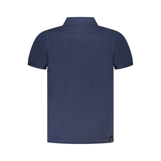 Accademia Militare Blau Baumwolle Herren Poloshirt - Image 2