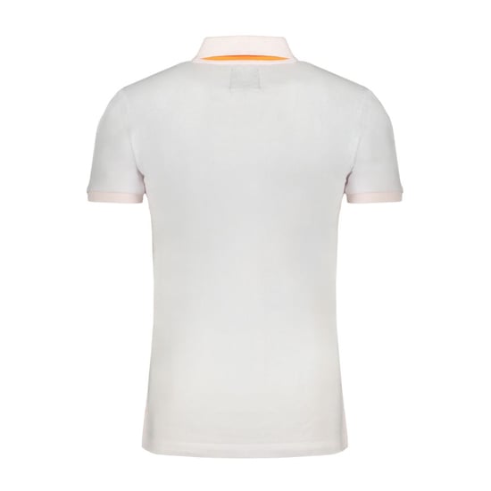 Gianmarco Venturi Weißes Baumwoll-Polohemd für Herren - Image 2