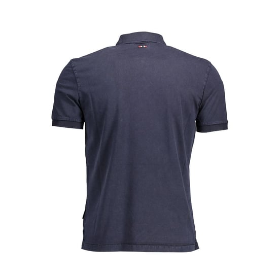 Napapijri Blau Baumwolle Herren Polo - Image 2