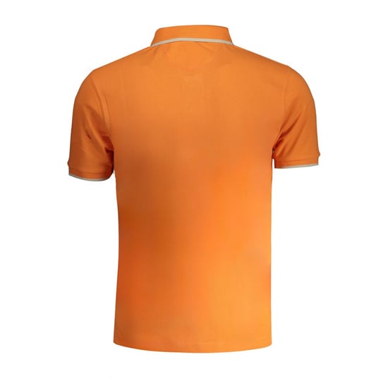 La Martina Arancione Baumwoll Herren Poloshirt - Image 2