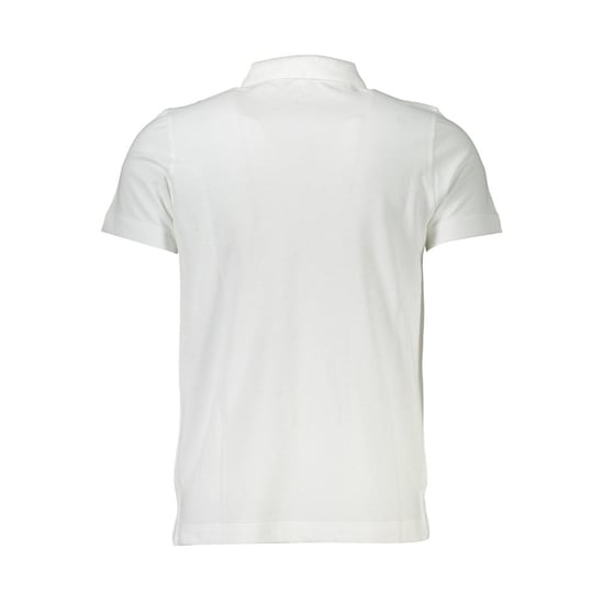 Cavalli Class Bianco Baumwoll-Polo für Herren - Image 2
