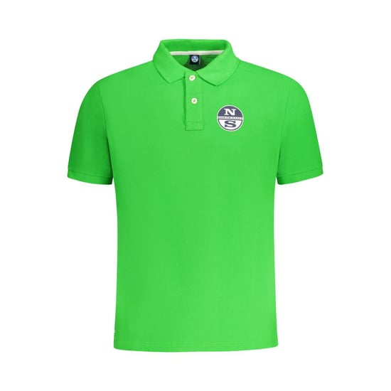 North Sails Verde Baumwoll Herren Polo - Image 1