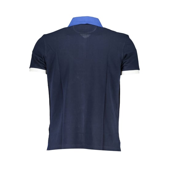 La Martina Blaues Baumwoll-Herren-Polohemd - Image 2