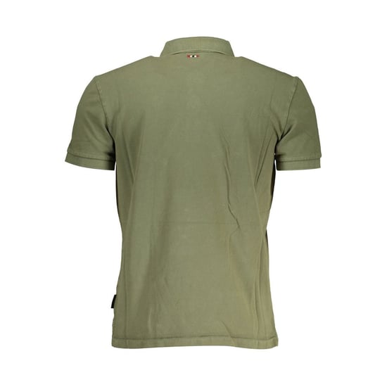 Napapijri Verde Baumwoll-Herrenpoloshirt - Image 2
