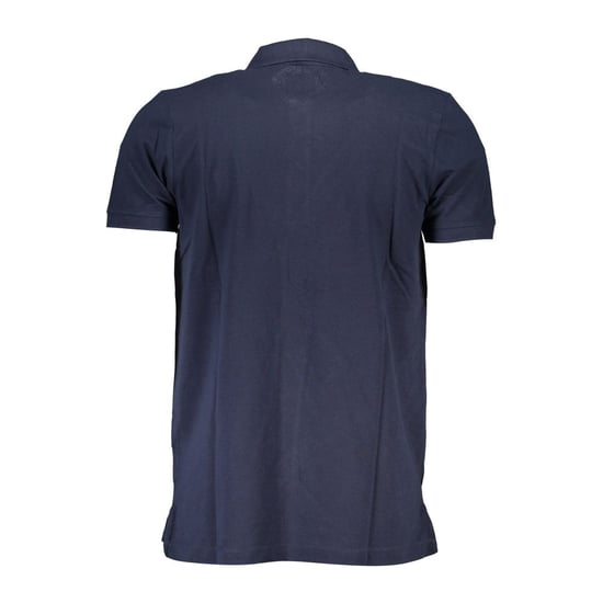 Gianmarco Venturi Blu Baumwoll Herren Polo - Image 2