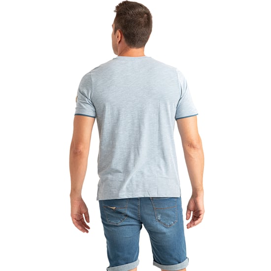 Herren T-Shirt mit kurzem Arm im Mikrostreifen-Design PRI2532 - Image 5